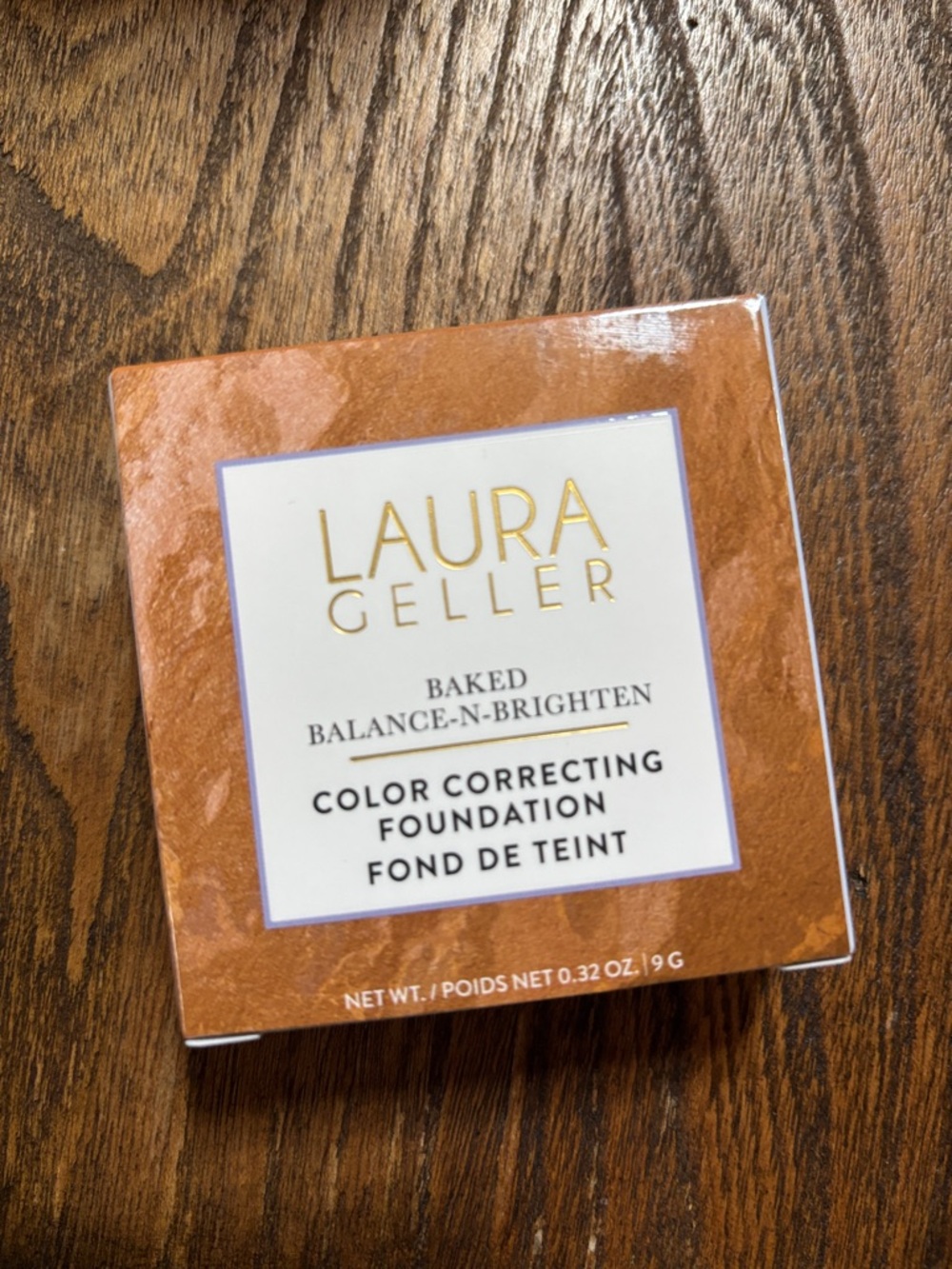 🆕 Laura Geller Baked Balance-N-Brighten Color Correcting Foundation in Sand
